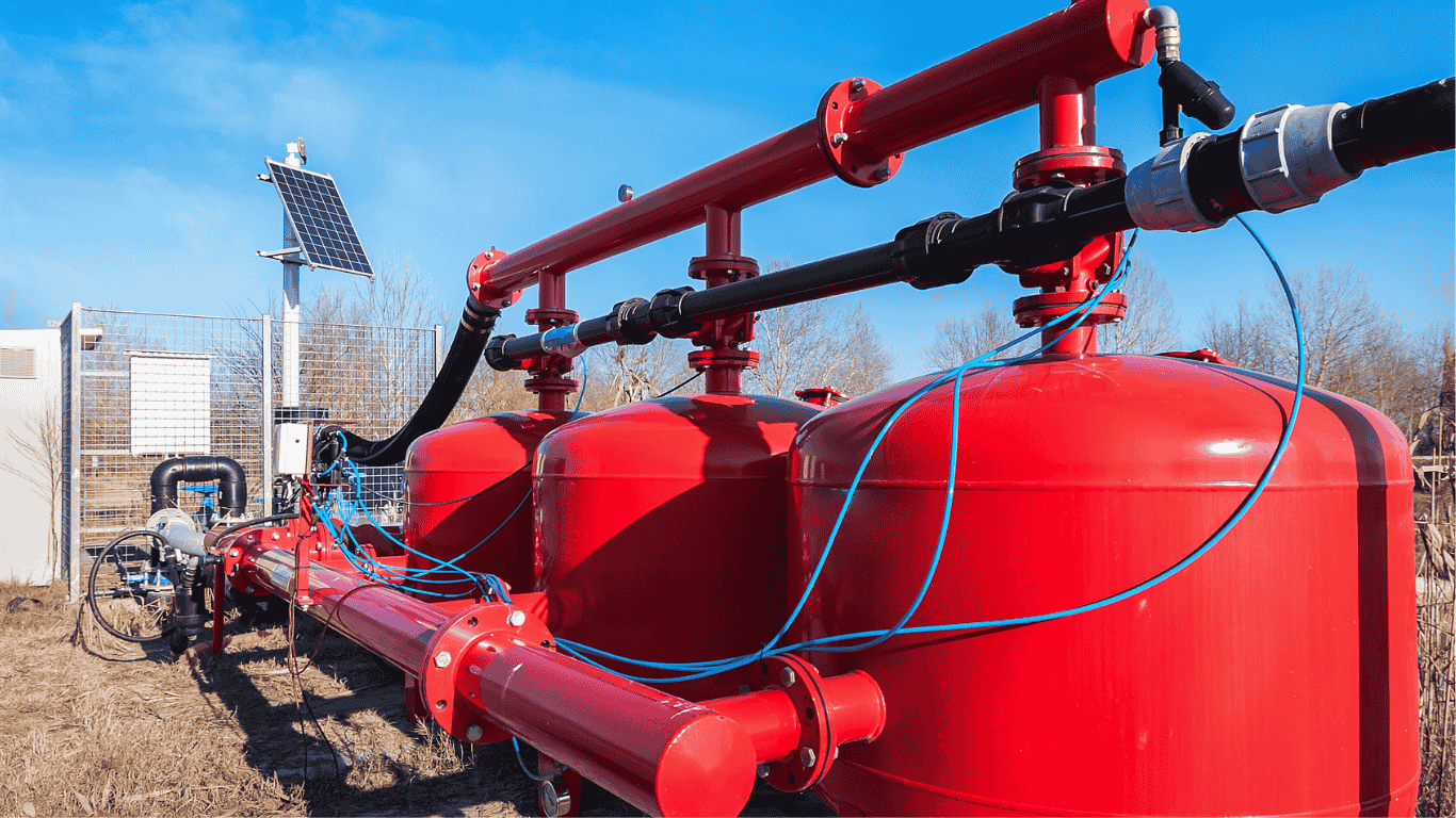 Industrial expansion tanks installed in a cooling system showing how system water is managed against expansion forces and water pressure using an air cushion, where tanks range in size by diameter and gallons to accommodate operating temperature changes from a water heater; expansion tanks are designed with a diaphragm or bladder to protect customers’ equipment, save money, and provide easy-to-use product information and content for contact lists and reference use in November.